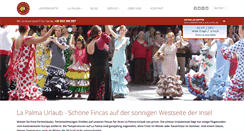 Desktop Screenshot of lapalma-sonne.de